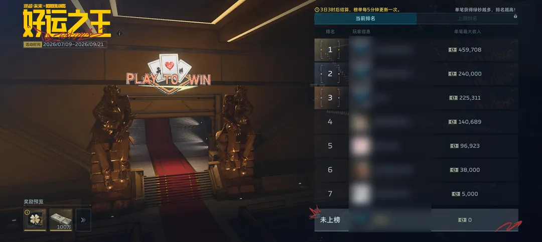 镒矿期市奖励一览：彩眸狐面与S3金箱等
