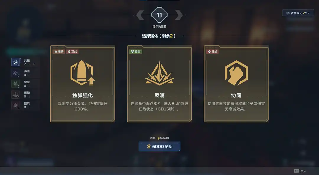 生存向强化示意